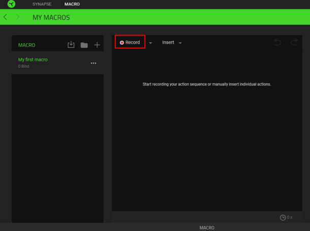 How To Create Assign And Delete Macros In Razer Synapse