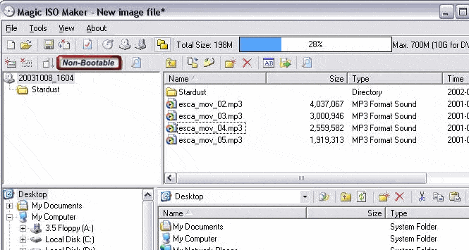 convert bin files to cdi