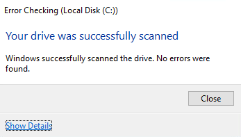 how do i scan my computer for errors in command prompt