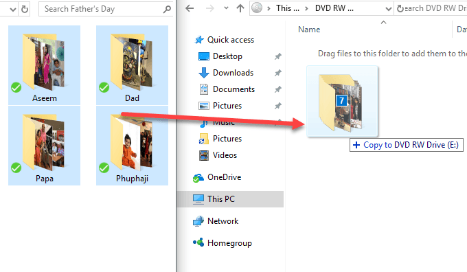 how to burn videos to dvd windows 7 from dropbox