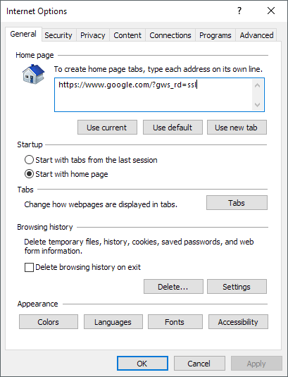 How to Disable Enable Internet Options Tabs in IE - 37