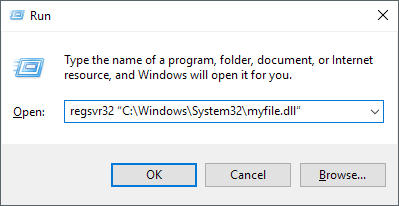 How to Register Dll File in Windows 10?