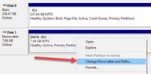 How to Change a Drive Letter in Windows