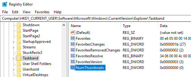Turn Off Taskbar Thumbnail Previews in Windows 7 8 10 - 57
