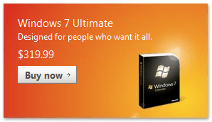windows 7 ultimate costs