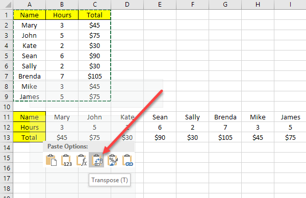 2 Ways to Use Excel s Transpose Function - 86