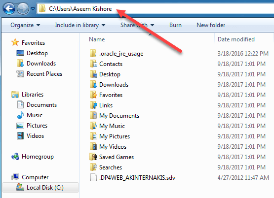 default ownership of new folder