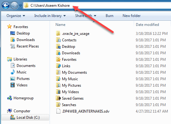 Change the Location of User Folders in Windows - 66