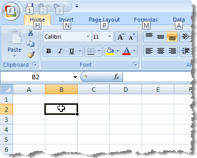 set excel shortcut keys