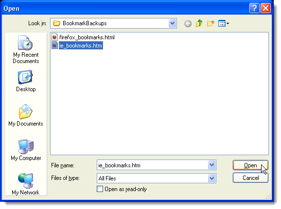 Rcf file viewer