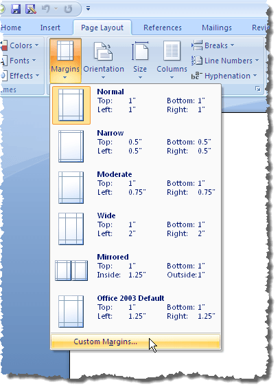 How To Change Margins In Word 2016