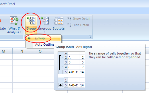 excel 2013 protect sheet group ungroup