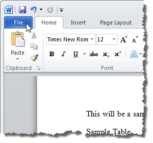 opening a doc in word 2011 for mac that was made on an older version of word
