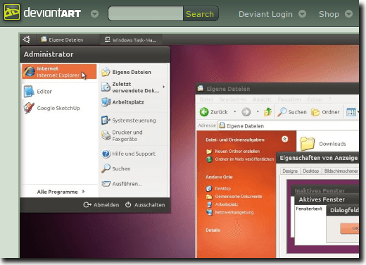 Ubuntu Light Theme Deviantart Page