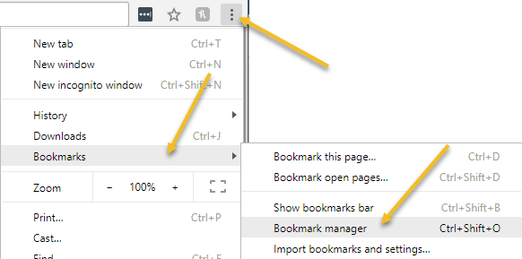 Add Bookmarks Toolbar Button to Google Chrome - 19