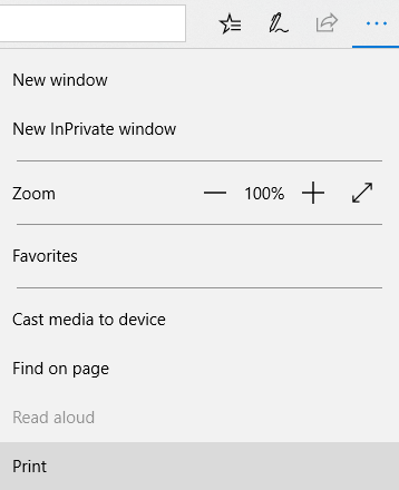 Change or Remove Headers and Footers When Printing in Internet Explorer or Edge - 29
