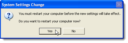 Restarting your computer