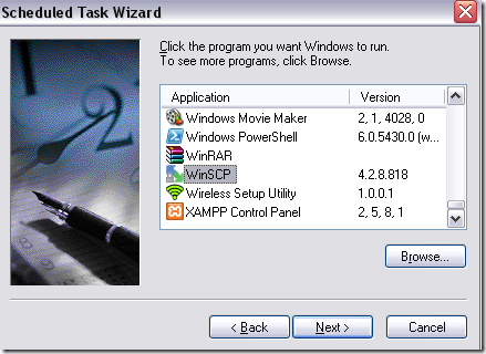 cómo ayudarlo a agregar exe al inicio en la cocina windows xp