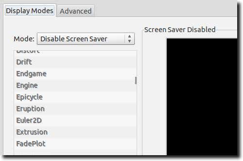 Disable XScreensaver