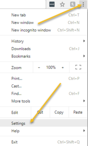 Change Downloads Folder Location in Google Chrome