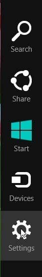 Настройки Windows 8
