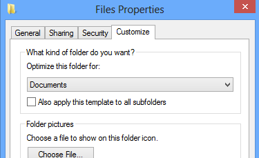 folder type
