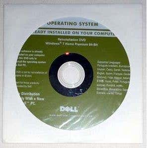 reinstall windows 7 without cd dell