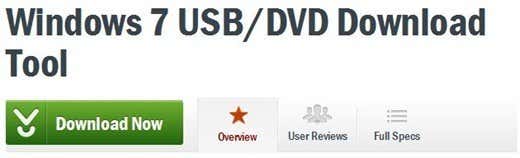 Win7 USB DVD Download