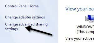 advanced sharing settings