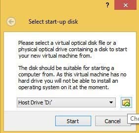 startup disk