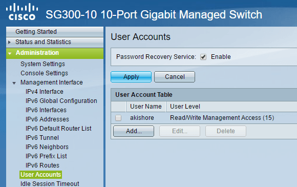 how to set the default gateway on a cisco switch