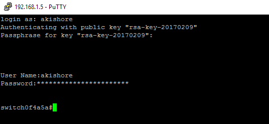 Enable Public Key Authentication for SSH on Cisco SG300 Switches - 89