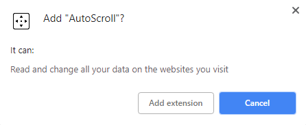 Automatically Scroll Down Pages in Your Web Browser image 2