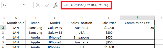 How to Use If and Nested If Statements in Excel image 2