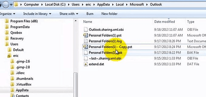 How to Recover Deleted Files from a PST File in Outlook image 2