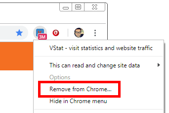 how to uninstall plugins chrome