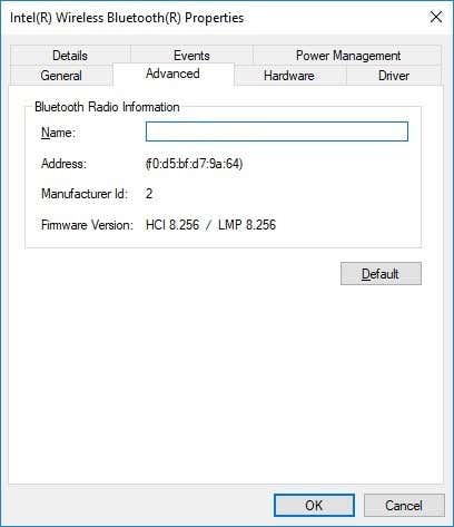 How to Find Your Bluetooth Adapter Version in Windows 10 - 72