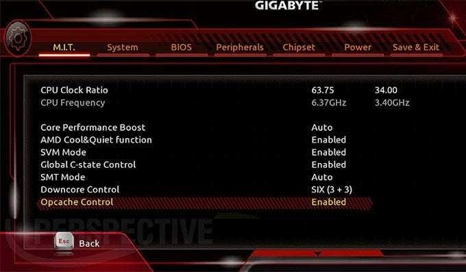 How to Overclock your Ryzen 5 1500x CPU  Gigabyte Motherboard  - 2