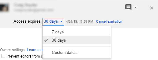 Set an Expiration Date on Shared Google Drive Files image 6