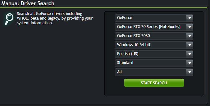 nvidia drivers windows 7 update