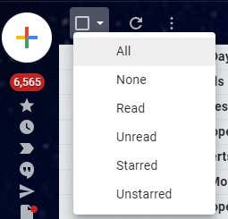 Mark all Your Gmail Messages as  Read  in One Go - 96