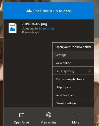 Automatically Backup Important Windows Folders with OneDrive image 3