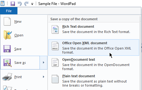 How to Convert an ODT File to Word the Easy Way﻿ image 4