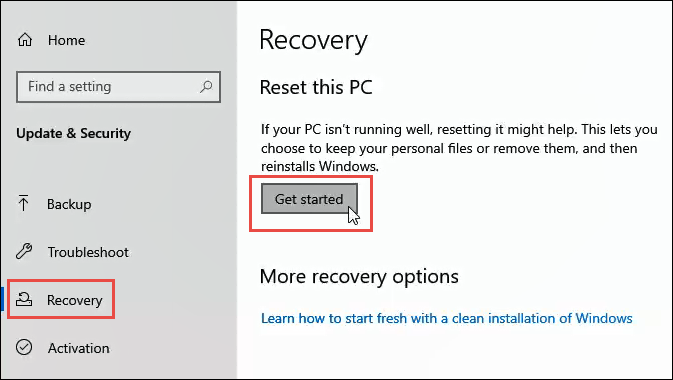 3 Ways to Wipe   Reinstall Windows 10 - 96