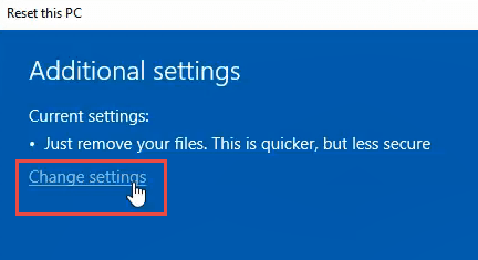 3 Ways to Wipe   Reinstall Windows 10 - 24