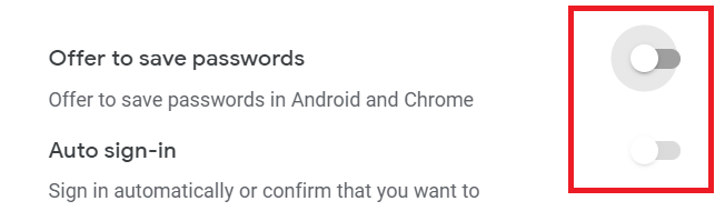 How to Stop Autofill Passwords From Showing in Chrome - 80