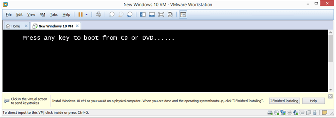How to Install a New Operating System in VMware Workstation Pro - 11