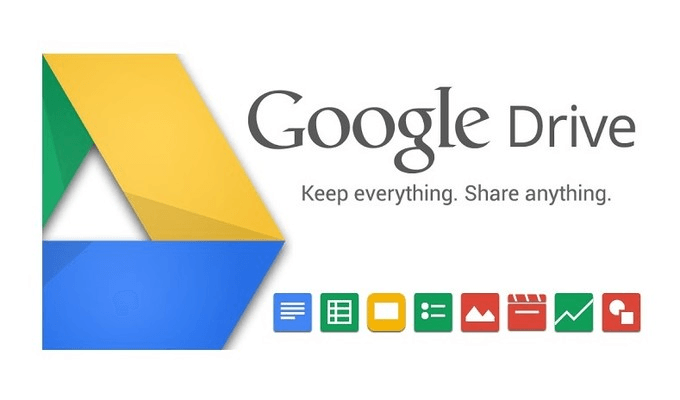 google drive free storage how much