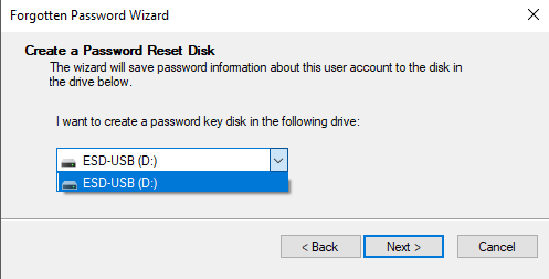 How To Create a Password Reset Disk The Easy Way - 23