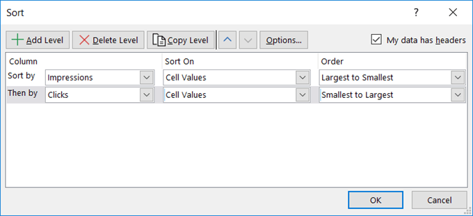 Basic One-Column and Multi-Column Data Sorting in Excel Spreadsheets image 4